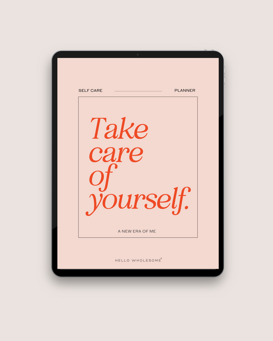 Self Care Planner-90 Day Planner